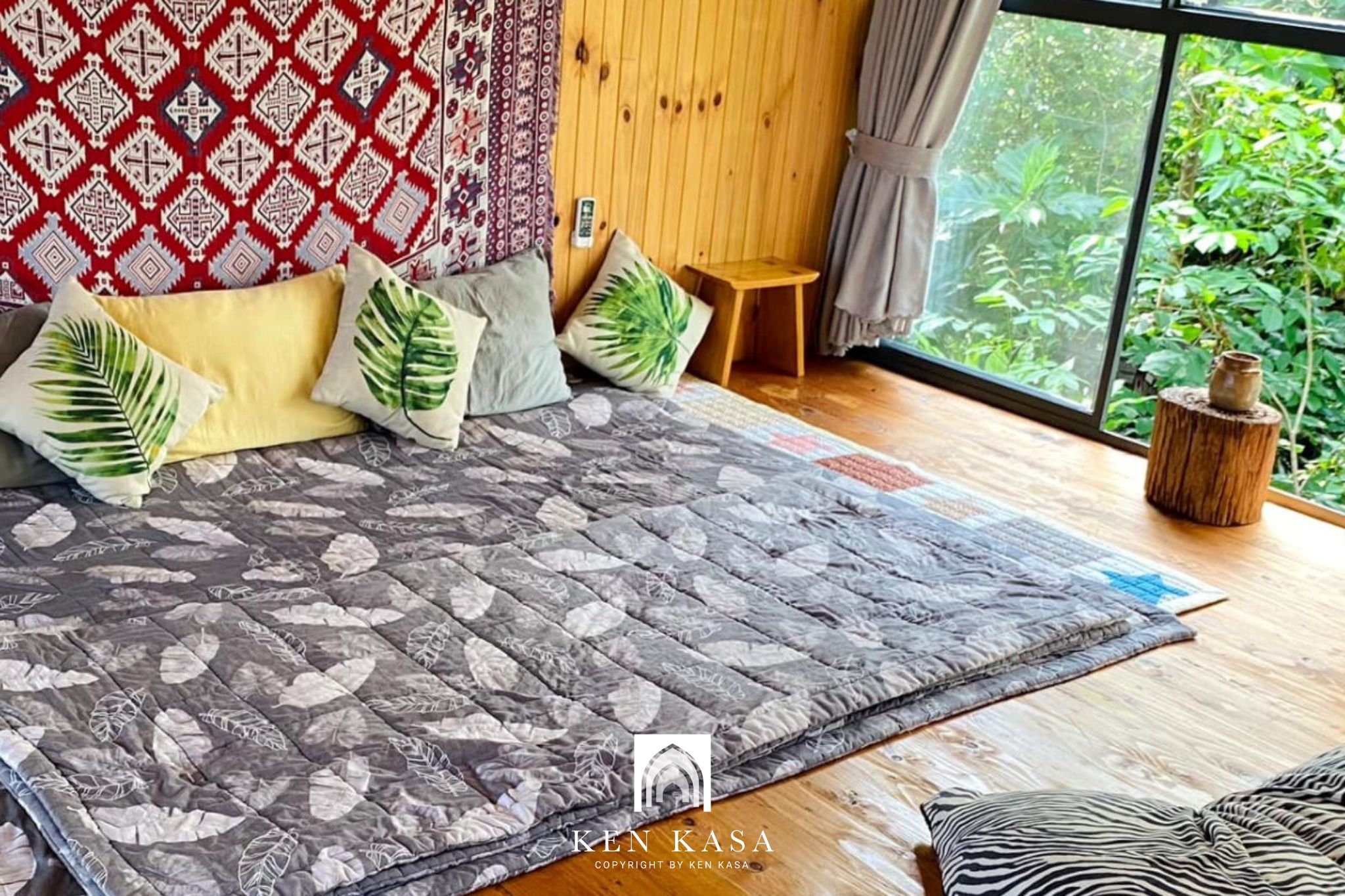 kết hợp &aacute;nh s&aacute;ng tự nhi&ecirc;n v&agrave; nh&acirc;n tạo h&agrave;i ho&agrave; khi thiết kế nội thất homestay độc đ&aacute;o